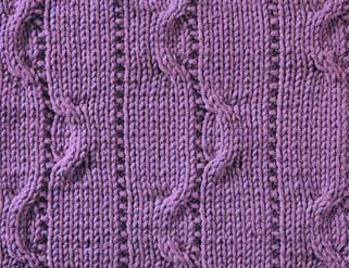 Snaky Stitch - Stitch Sample