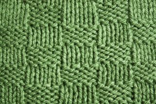 Simple 4x4 Basket Weave - Stitch Sample