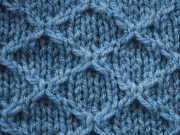 Diamond Grid - Stitch Sample