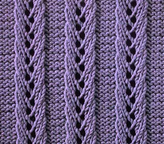 Chain Of Hearts - Stitch Sample