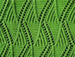 Mountain Peaks - Stitch Sample