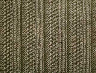 3 in 1 Rib Stitch - Stitch Sample