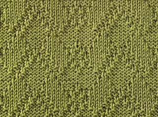 Decorated Diamonds - Stitch Sample