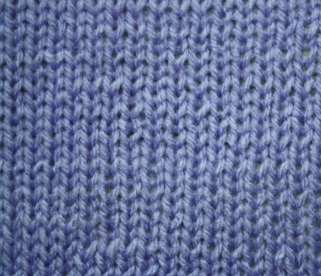 Stockinette Stitch - Stitch Sample