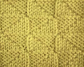 Mirrored Triangles - Stitch Sample